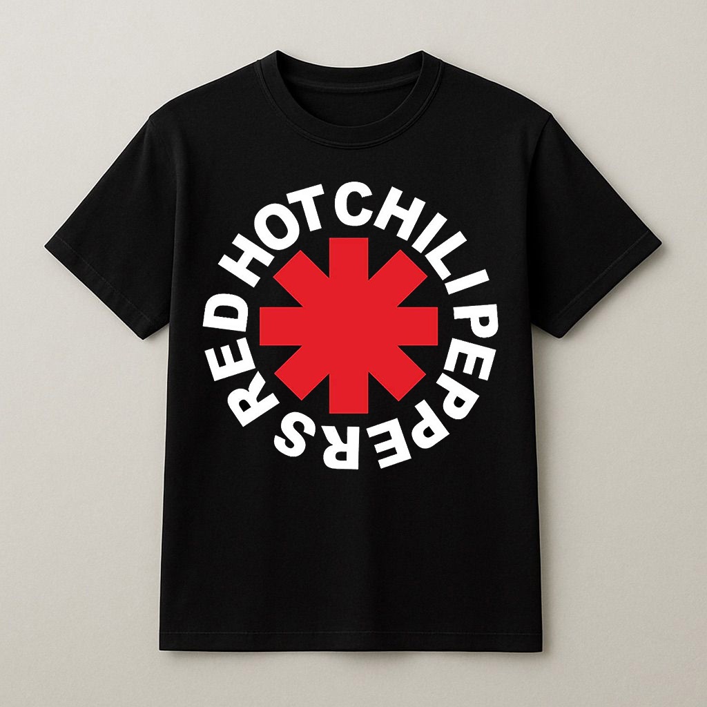 T-SHIRT RED HOT CHILI PEPPERS|HEAVYWEIGHT