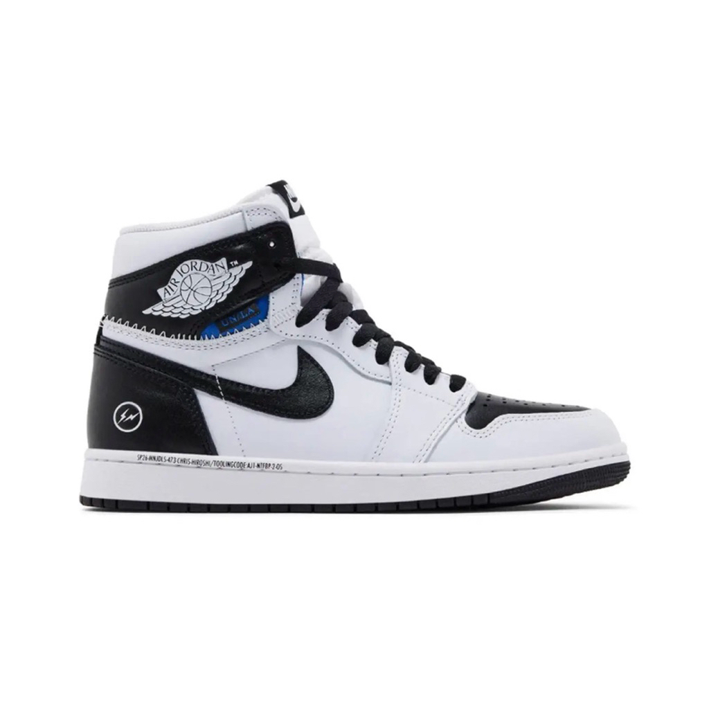 Air Jordan 1 Retro High OG x Union X Fragment White Black 100% Authentic