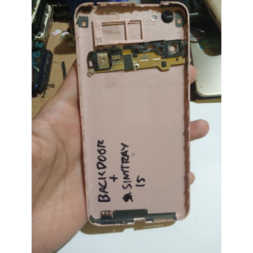 Backdoor + Simtray Vivo Y55 Original Cabutan Second