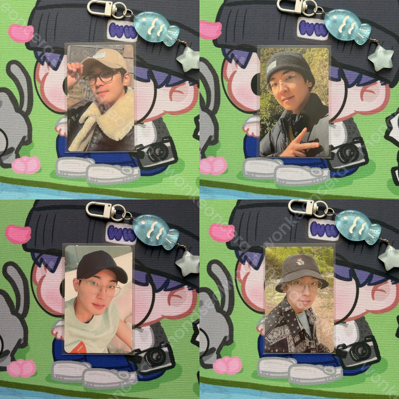 OFFICIAL PC Wonwoo In The Soop 1 & 2 Wonwoo Topi Coklat dkk
