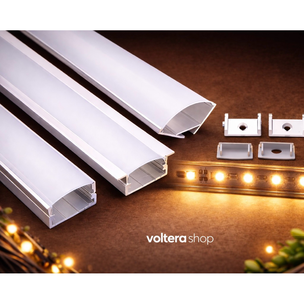 Cover Led Strip Lamp Alumunium/Housing Led Bar/Led Strip 1m 2m