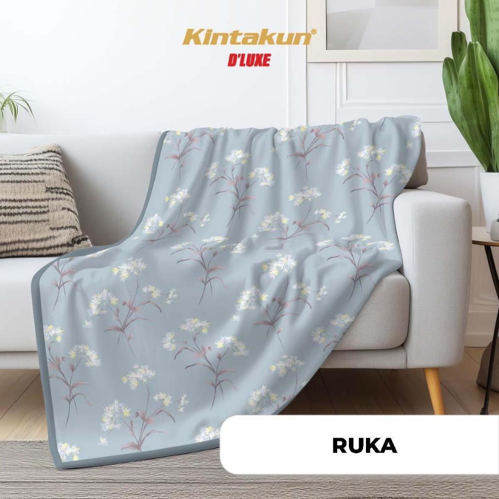 KINTAKUN Selimut 160x200 Cm - Motif & Polos 100% Polyester SLEEPWELL