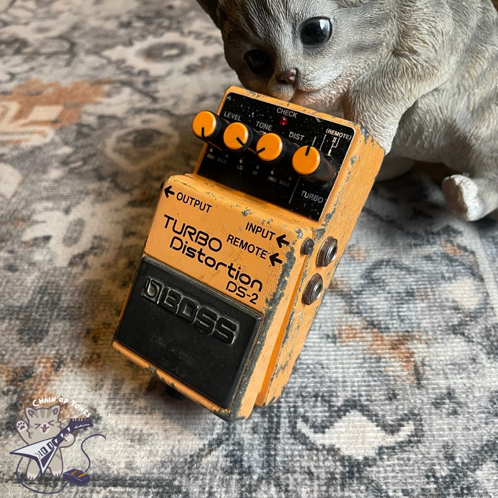 BOSS DS-2 TURBO DISTORTION Pedal Efek Gitar Bass Distorsi Bekas