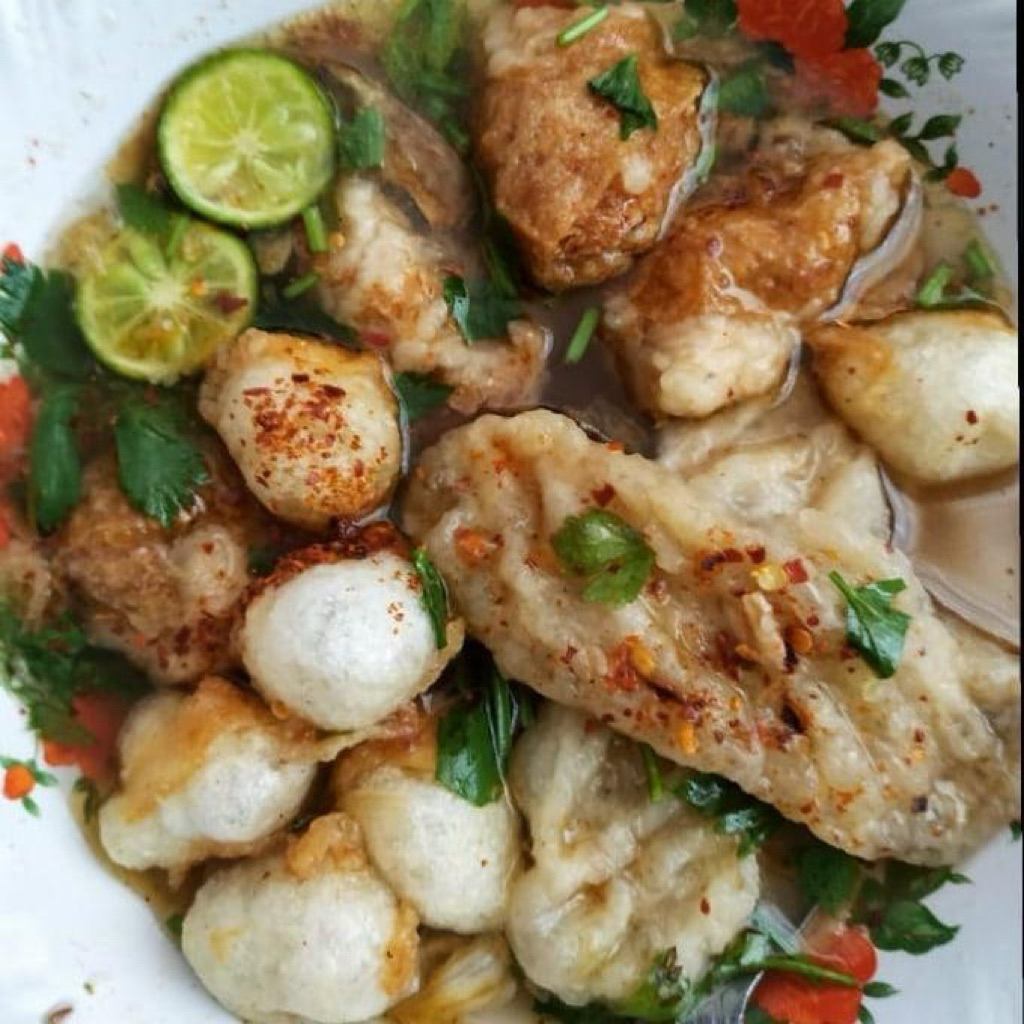 Cuanki lidah cuanki instan kemasan frozen food