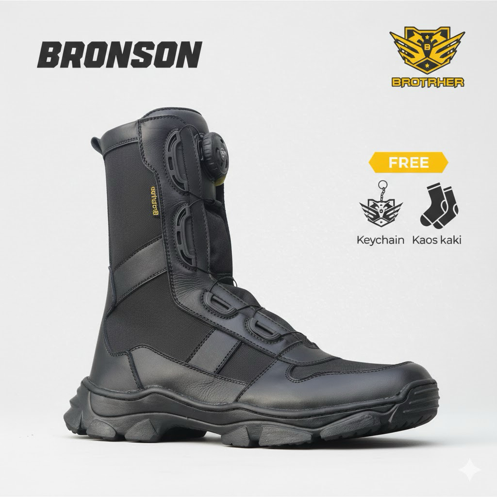 BROTRHER Fitgo Bronson Sepatu Pdl Tali Putar