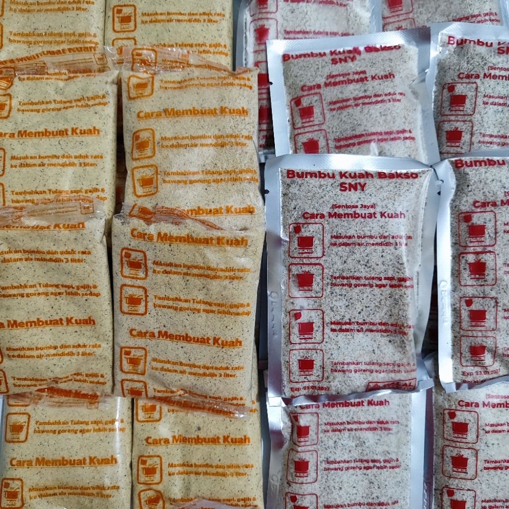 Bumbu Kuah Bakso Sony Lampung