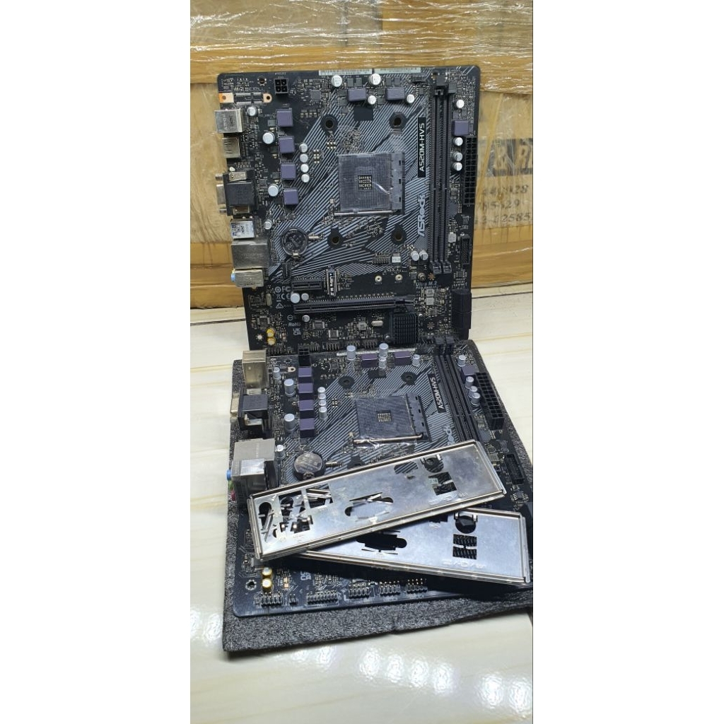 Asrock A520m Hvs Am4 untuk Ryzen 3 4 5000 series tag i3 i5 i7