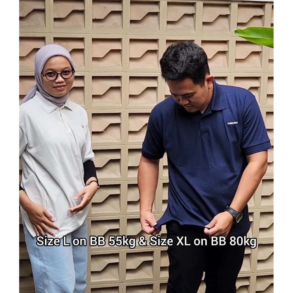 KAOS KERAH BRANDED / Kaos kerah unisex