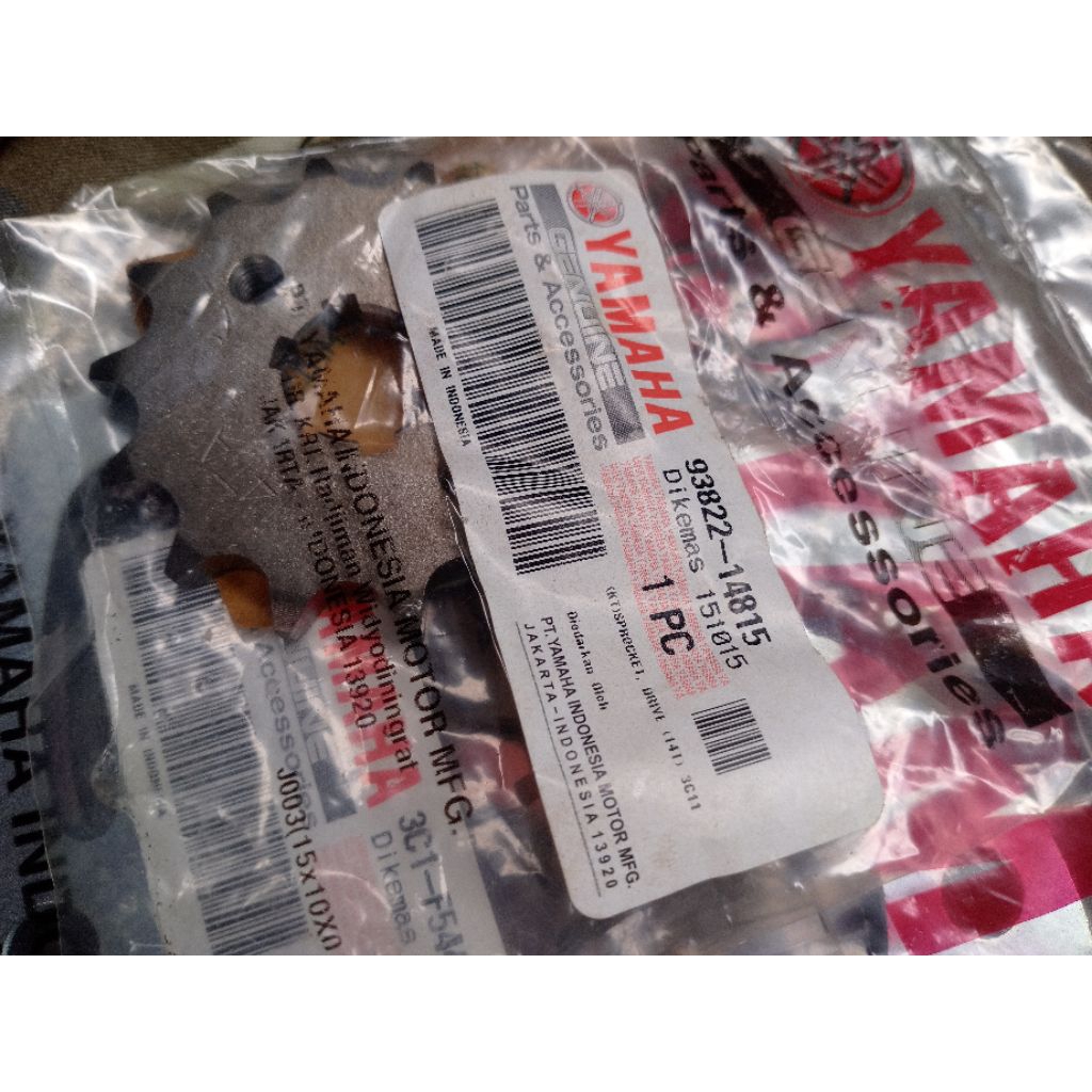 rantai ger set Yamaha Vixion original