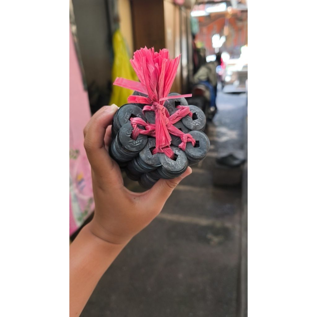 pis bolong seng biasa // uang kepeng bali 1 ikat