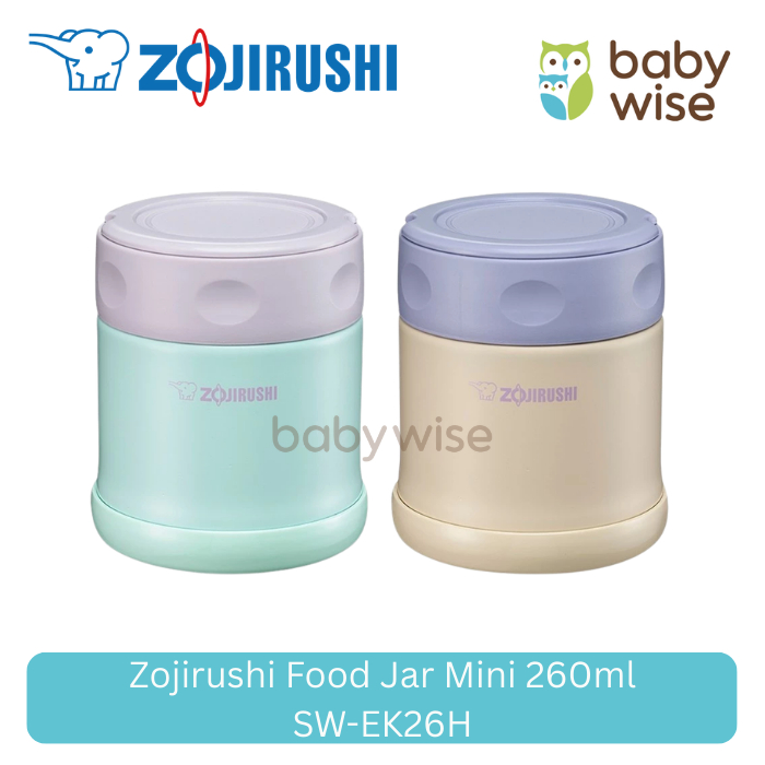 Zojirushi Food Jar Mini 260ml SW-EK26H - Termos Makanan