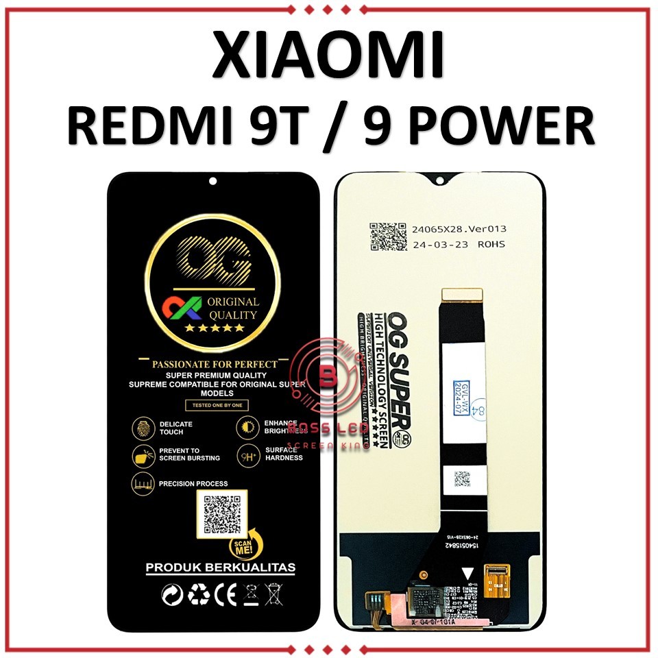 LCD TOUCHSCREEN XIAOMI REDMI 9T / REDMI 9 POWER ORIGINAL