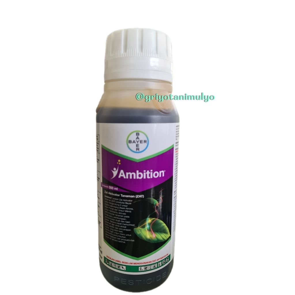 Pupuk Cair Ambition  - Asam Amino, Asam Fulvat, Nutrisi Mikro untuk Pertumbuhan Tanaman