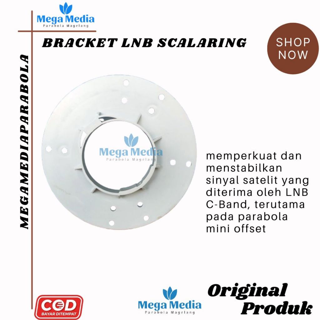 Bracket LNB C Band Scalaring LNB C Band