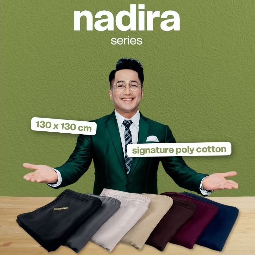 HAKIMNA - Nadira Daily Hijab Series (Hijab Segi Empat Signature Poly Cotton)