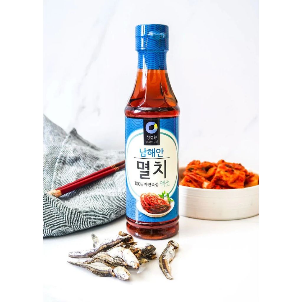 Chungjungone Anchovy Sauce Kecap Ikan Korea 500Gr Ikan Teri