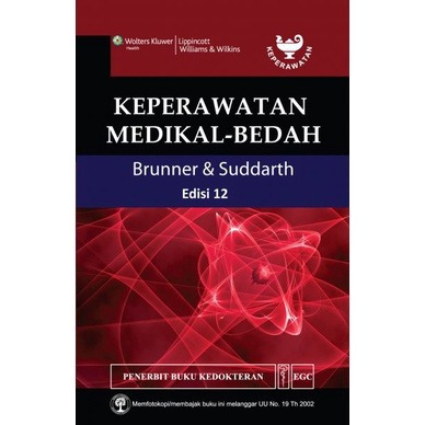 Buku Keperawatan Medikal Bedah Brunner & Suddarth, Ed. 12 EGC ORI