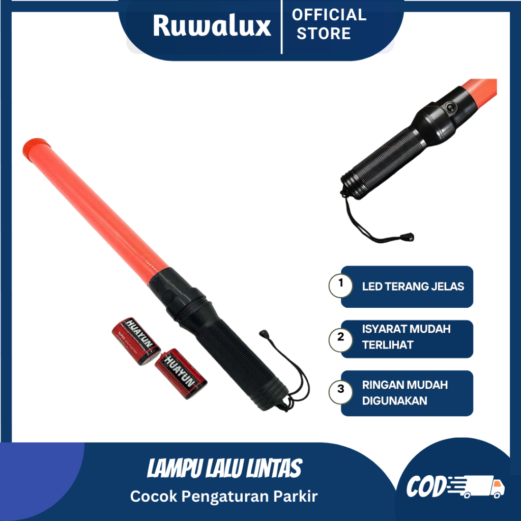 LAMPU Lalu Lintas Lalin Tongkat Parkir Polisi
