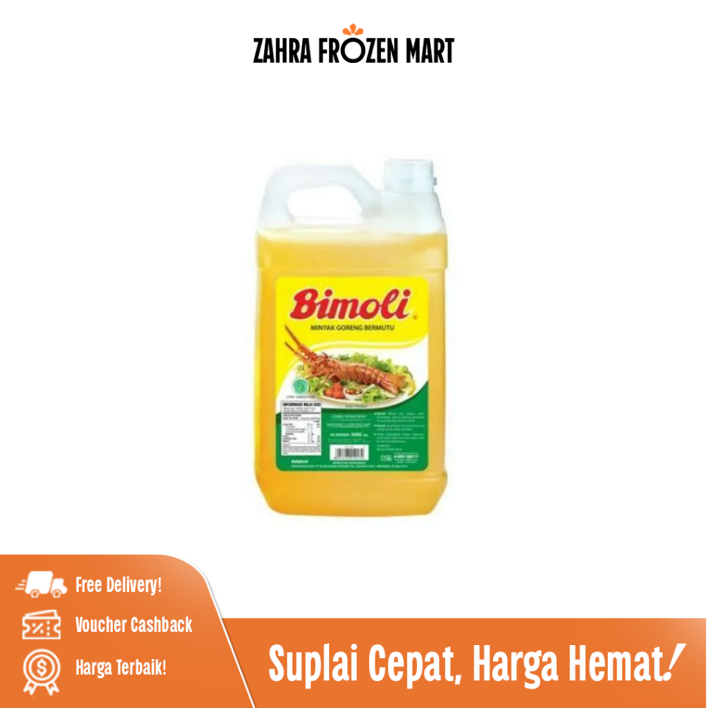 Bimoli 5lt - Zahra Frozen Mart