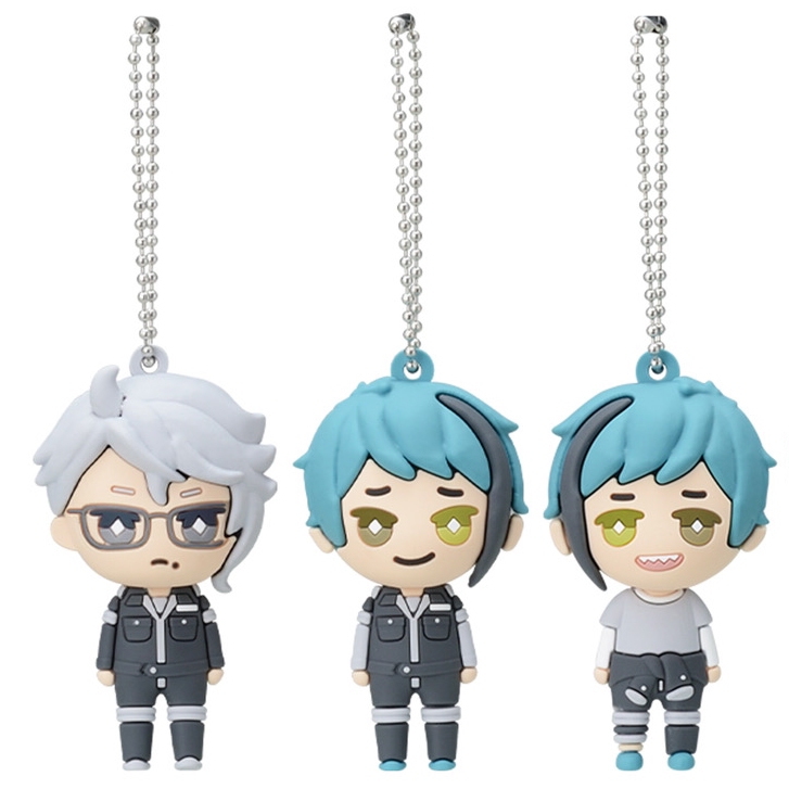 Twisted Wonderland 3D Rubber Mascot Jade Floyd