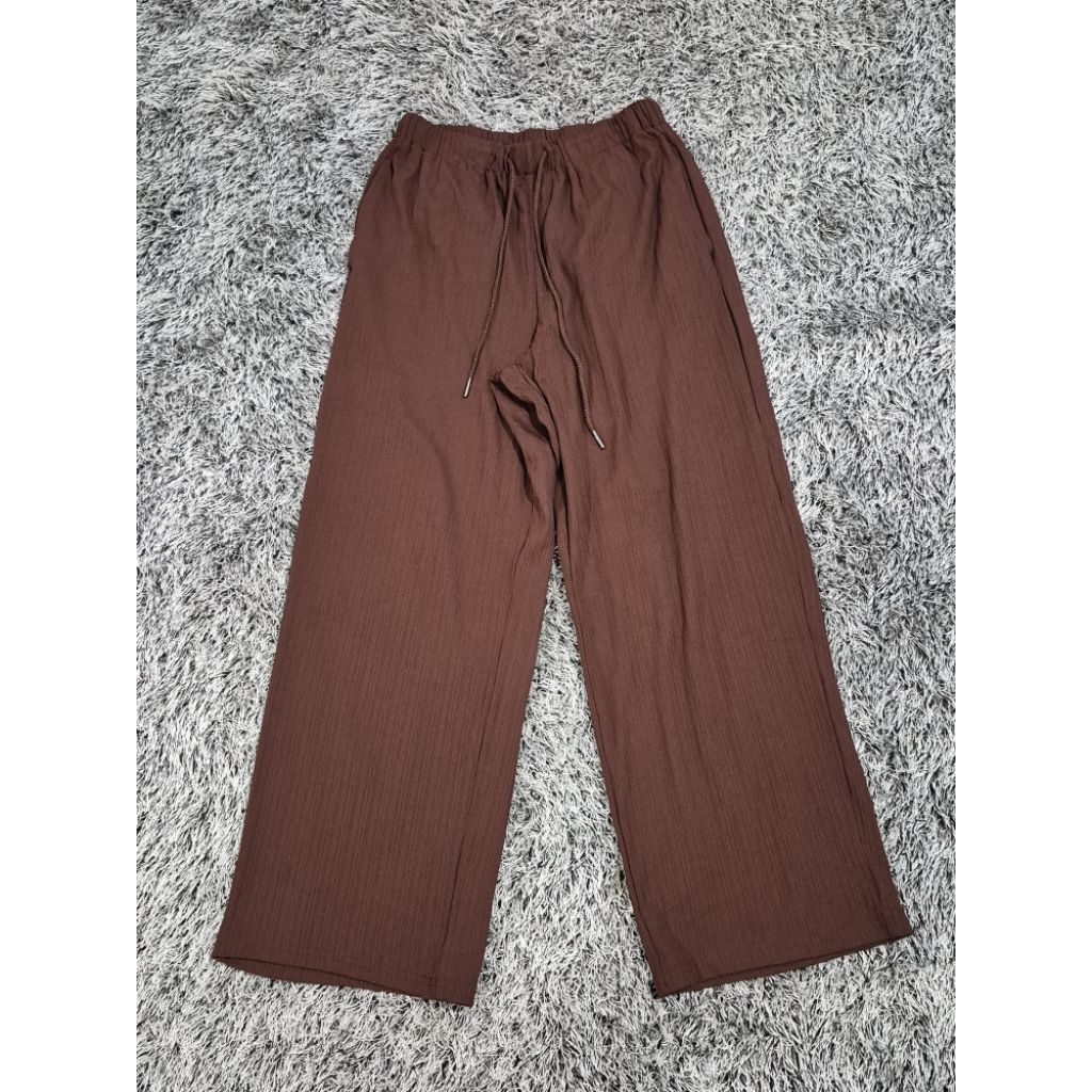Celana kulot coklat (GU)