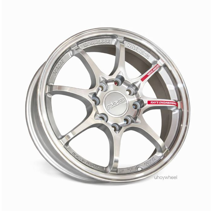 Velg Rays CE28 Ring 14x6 H4x100/114.3 et +38 Silver || Velg Brio Avanza Xenia Air EV