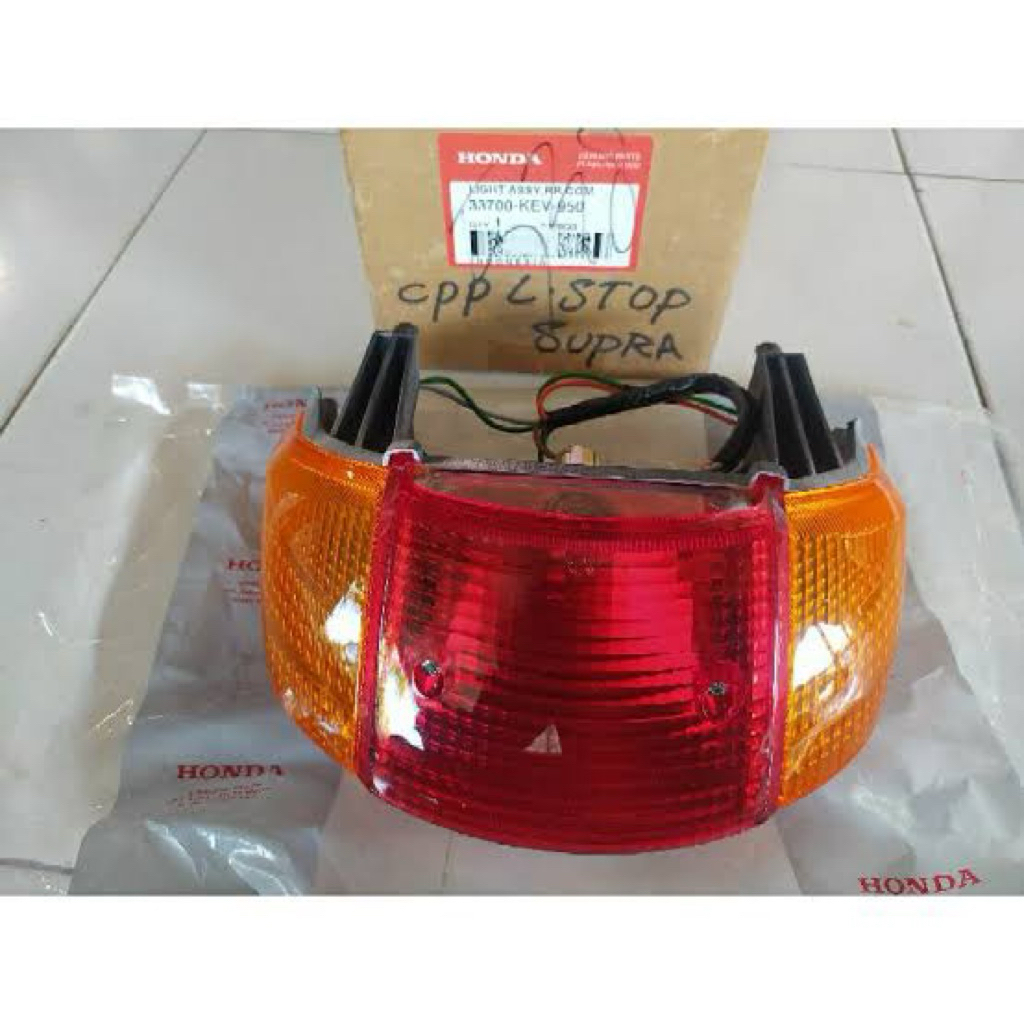 STOP LAMP ASSY SUPRA X SUPRA FIT OLD ORI AHM 33700-KEV-950