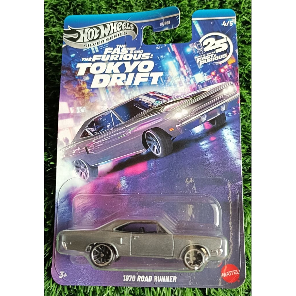 HOT WHEELS 1970 ROAD RUNNER FAST & FURIOUS TOKYO DRIFT