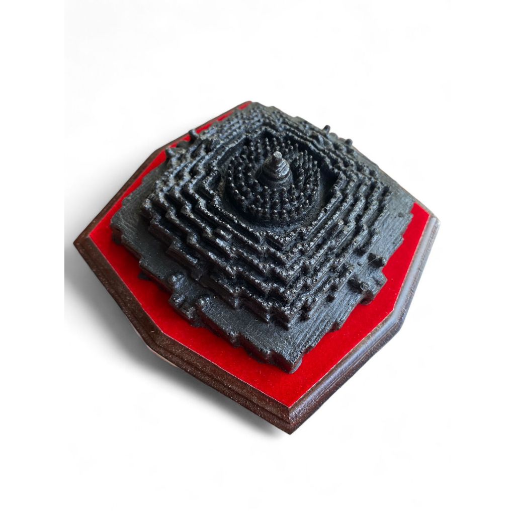 Miniatur Candi Borobudur Hiasan Rumah Bahan Batu Souvenier