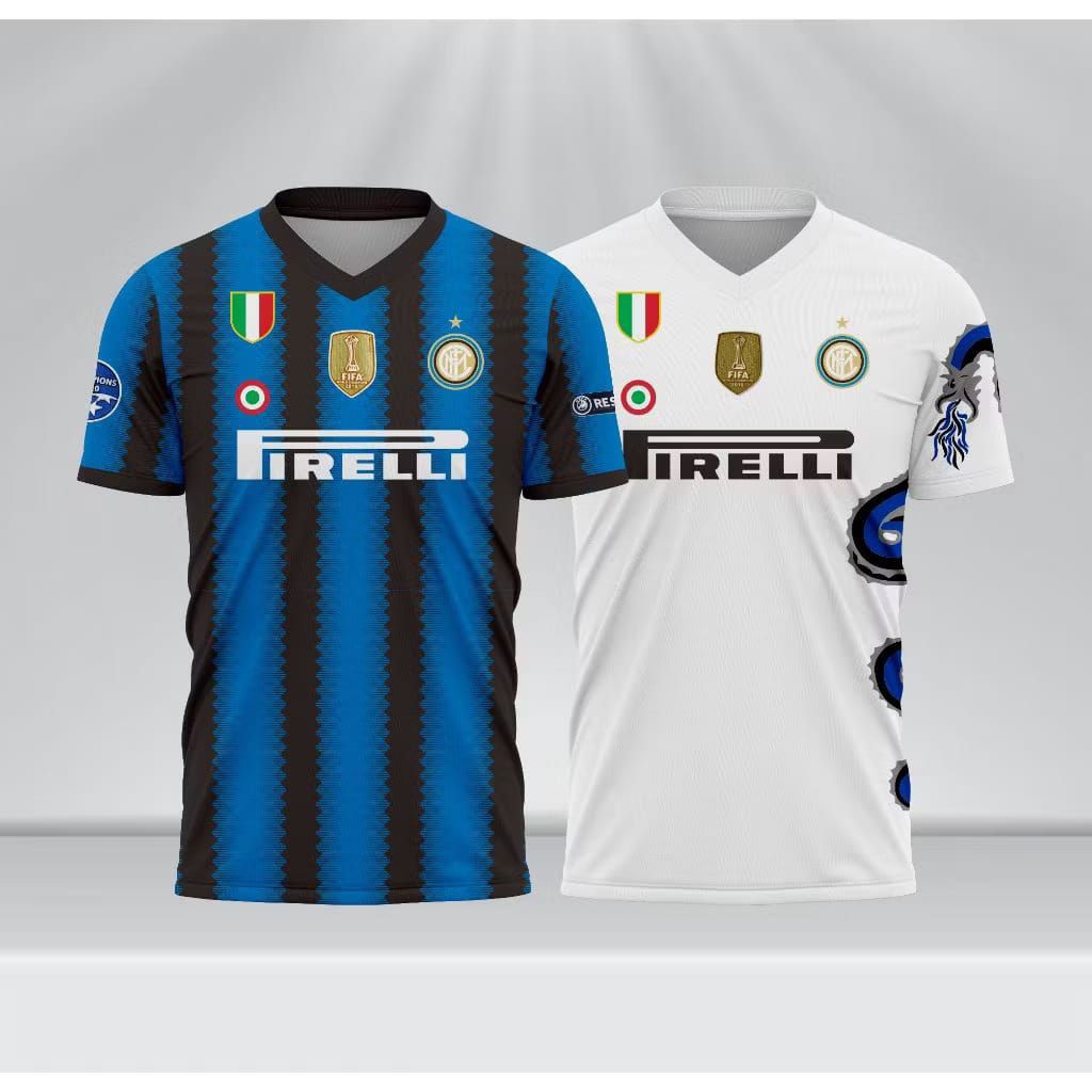 JERSEY INTER MILAN HOME AWAY 2010-2011 TREEBLE WINNERS GRATIS NAMA DAN NOMOR PUNGGUNG