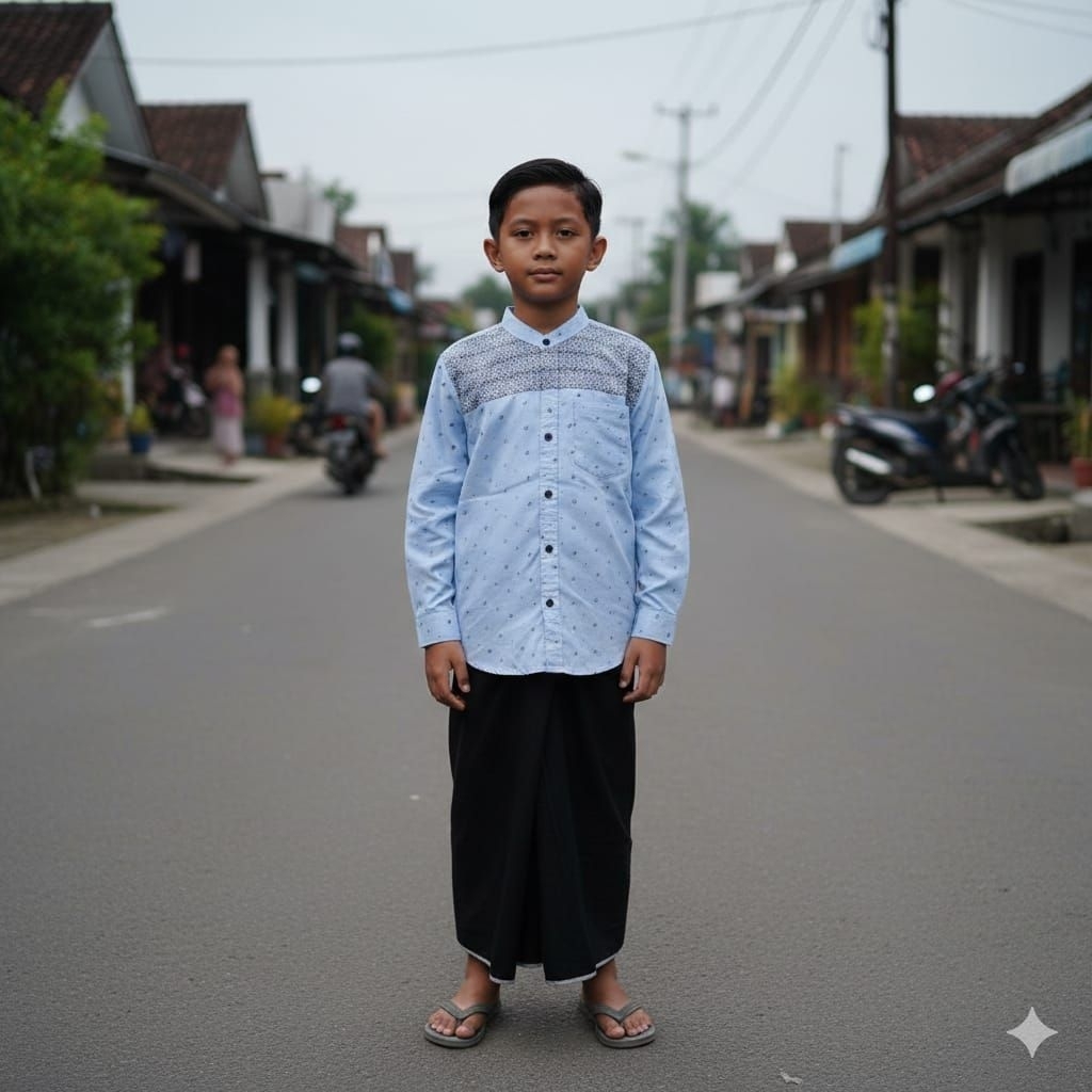 Kemeja koko kemko anak / busana muslim tanggung abg