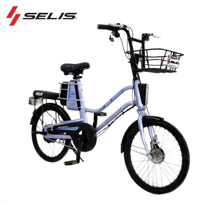 Sepeda Listrik Selis EOI Power Motor 180W Battery Lithium 36V 5.2Ah