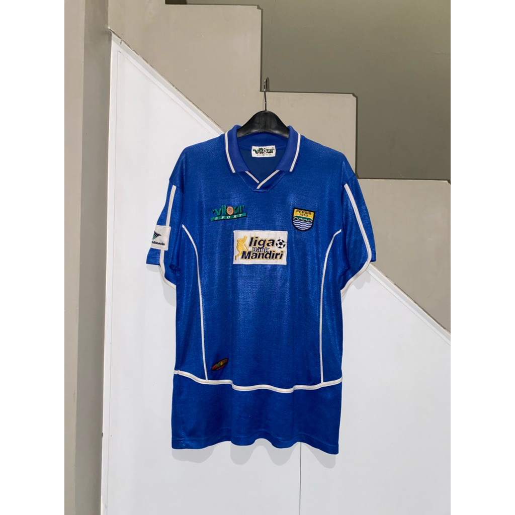 jersey retro vintage Persib home 2004 original vilour 1st production