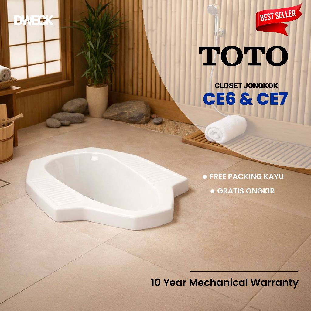 Closet Jongkok TOTO ORIGINAL Squatting Toilet WC