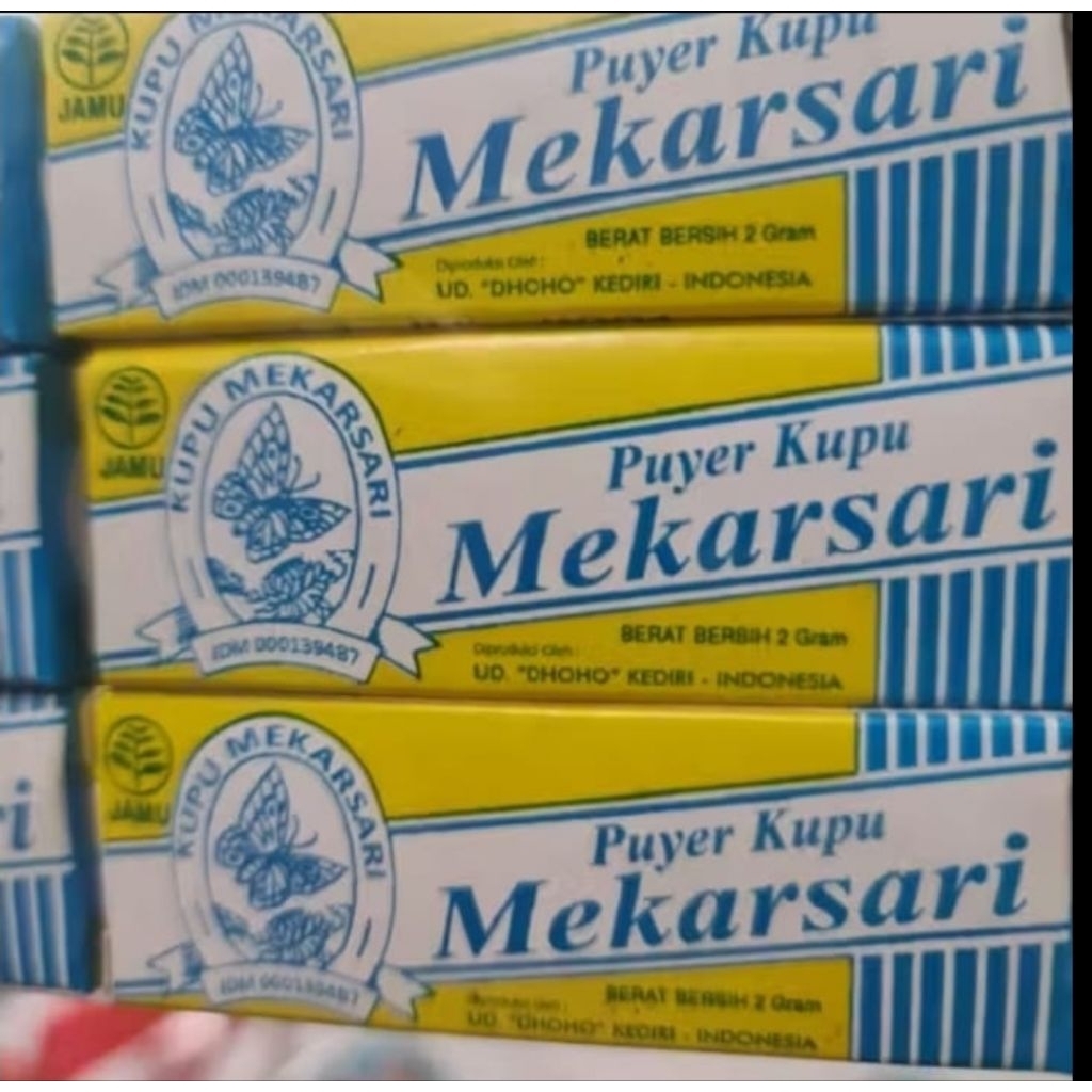 Puyer kupu mekarsari / kioe kiet ban eng san