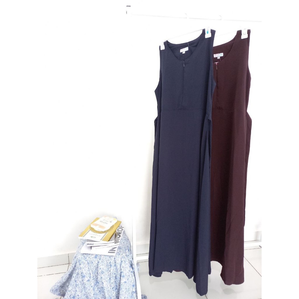 LEKTON / INNER DRESS TENPA LENGAN WANITA WOOLPEACH