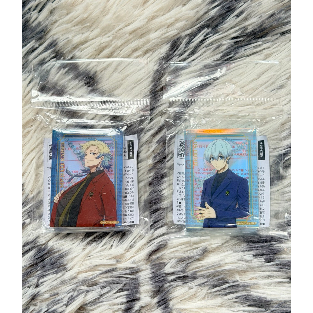 Blue Lock Exhibition Acrylic Block - Michael Kaiser / Hiori Yo