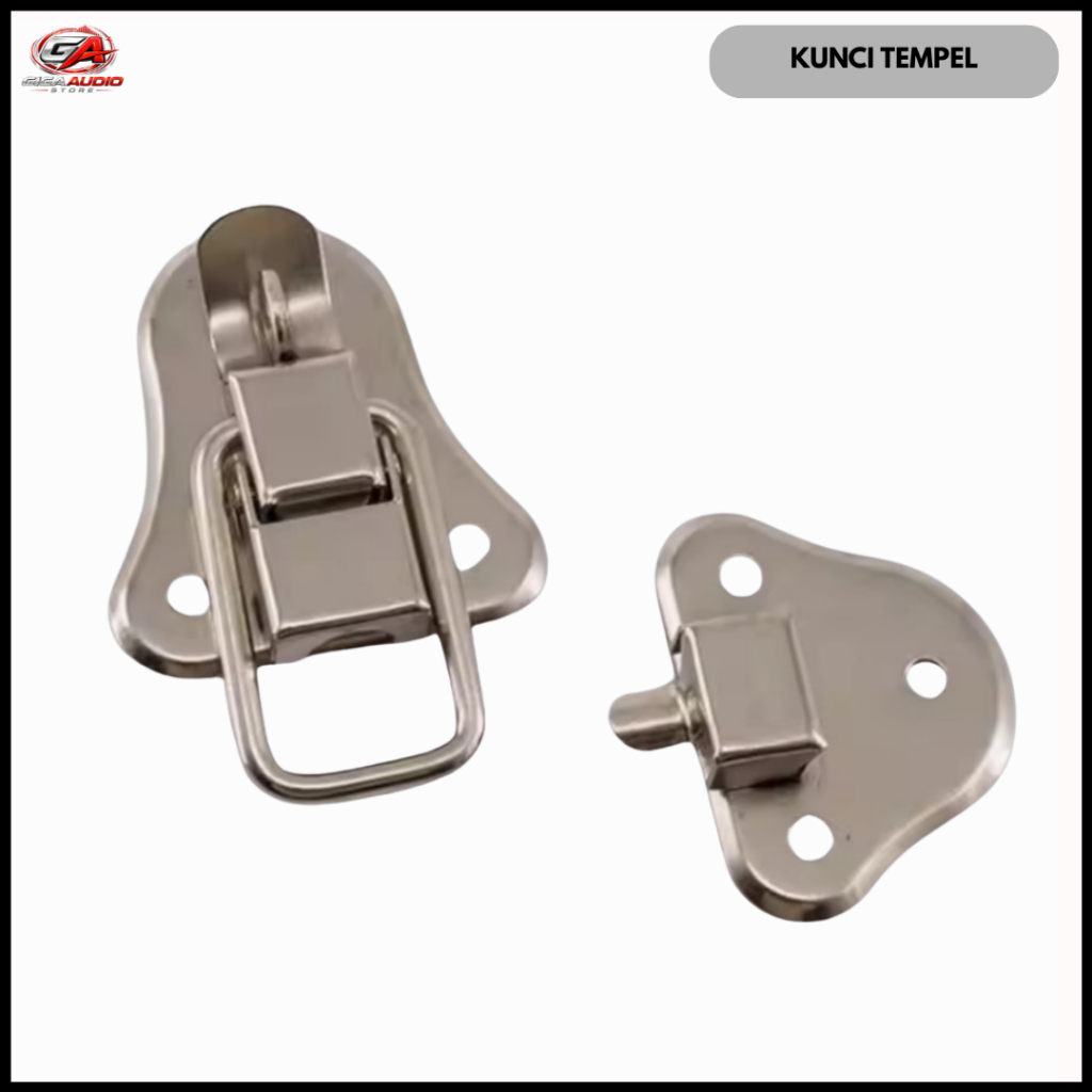 Kunci Hardcase Kunci Koper Box Audio Kunci Pengait Peti Bahan Tebal | GA
