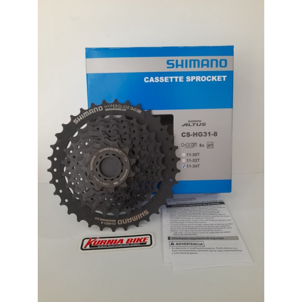 sprocket shimano altus hg31