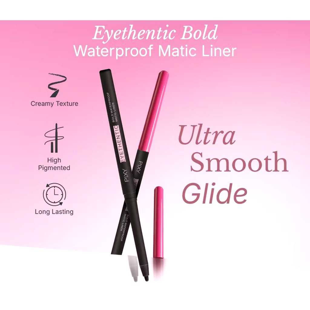 PIXY EYETHENTIC BOLD WATERPROOF MATIC EYELINER
