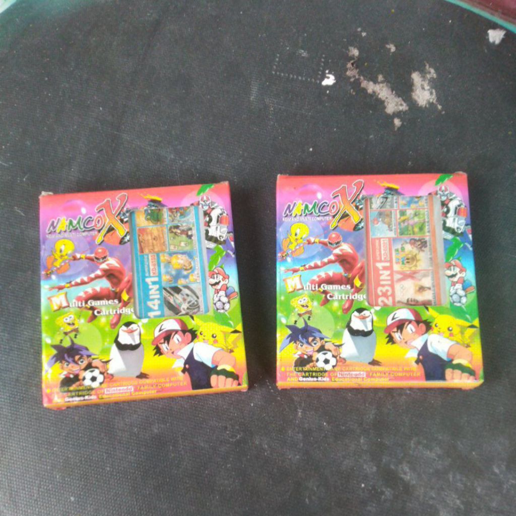 KASET GAME NITENDO NAMCOX BORONGAN