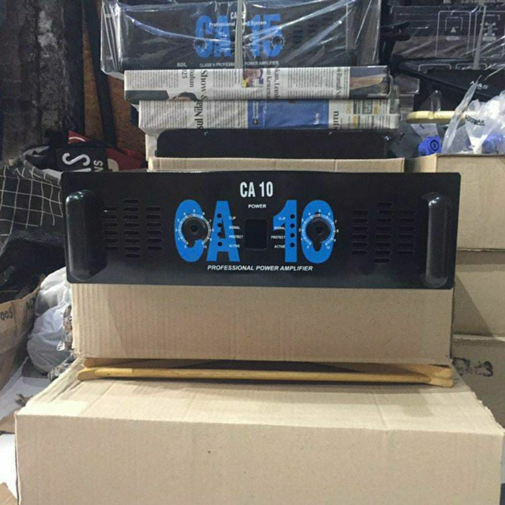 Box Power Amplifer AKS CA 10 Mini Bok CA 10 Seris Dua Lubang Bahan Plat Tebal