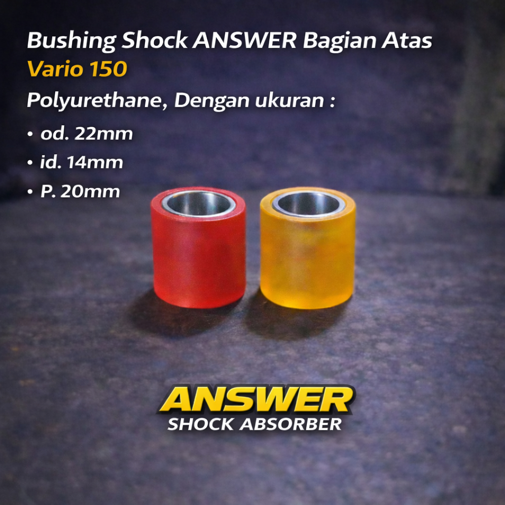 Bushing Shock Shockbreaker ANSWER Atas Matic Vario 150