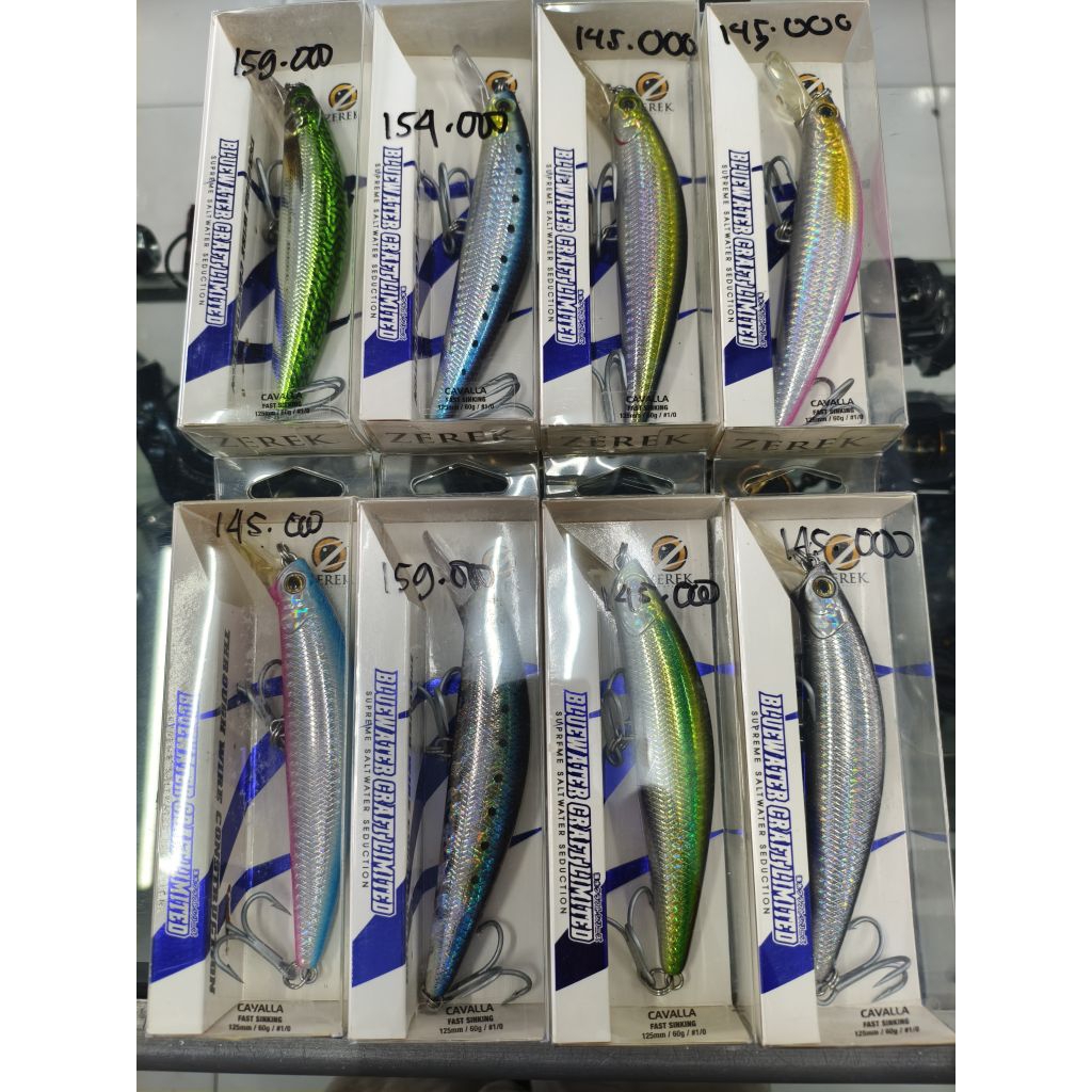 Lure Zerek Cavalla 125 mm 60 gram fast sinking