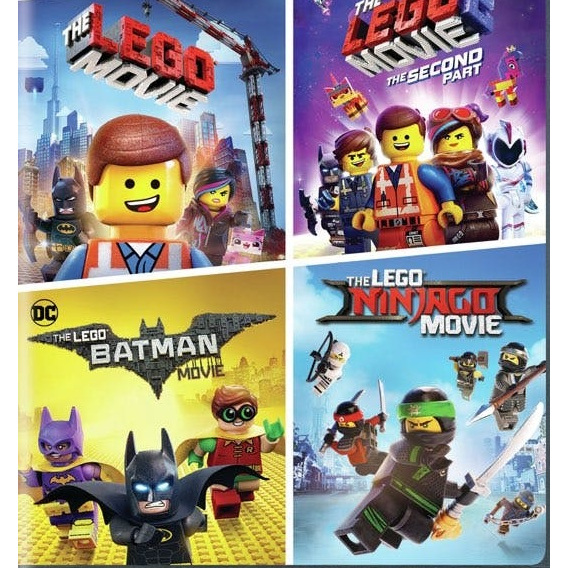 Kaset Film Anak Lego The Movie Ninja Go Dimension LOTR Indiana Jones Cosmic Clash