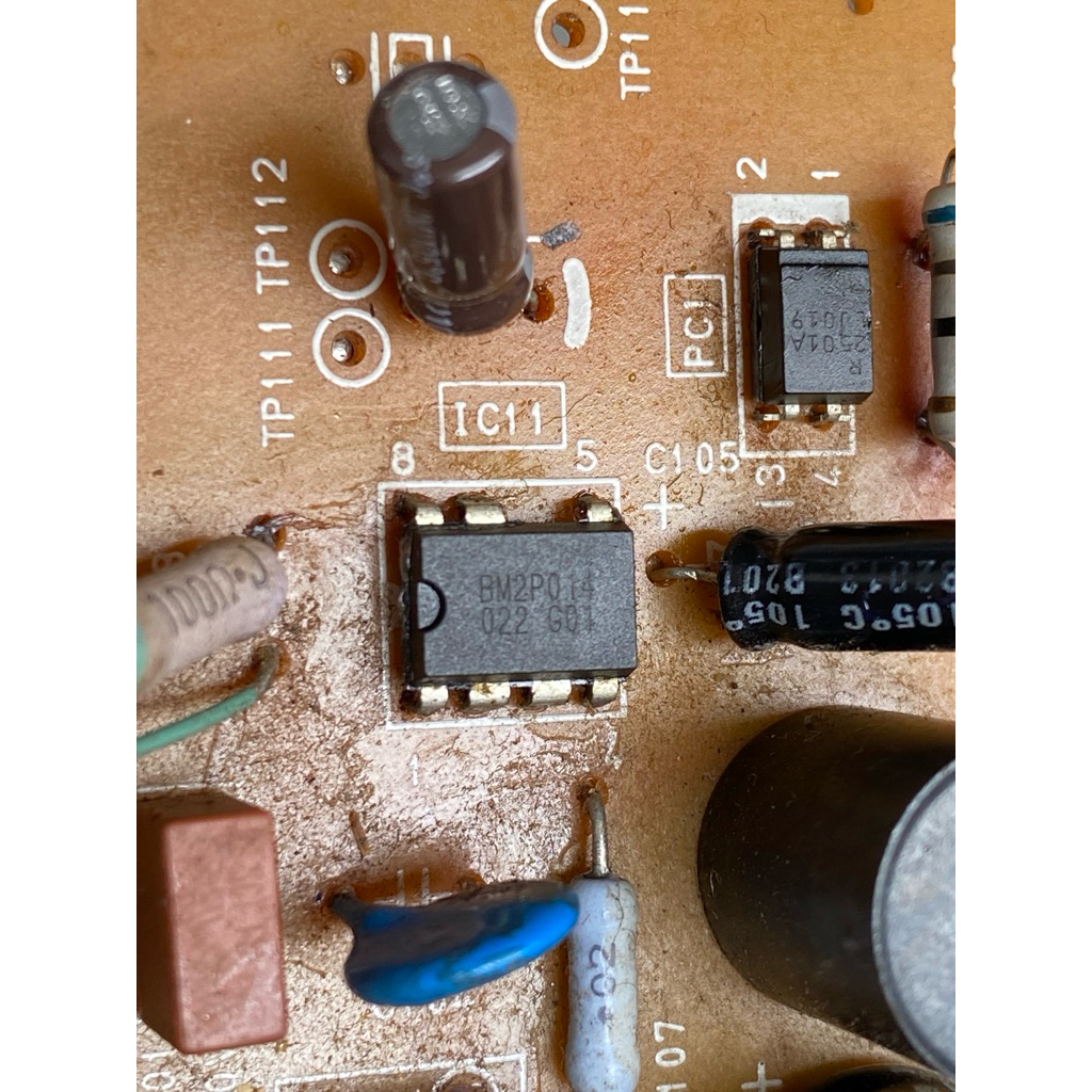 bm2p014 / ic psu modul kulkas panasonic / ic regulator modul kulkas panasonic / ic power suplay modu