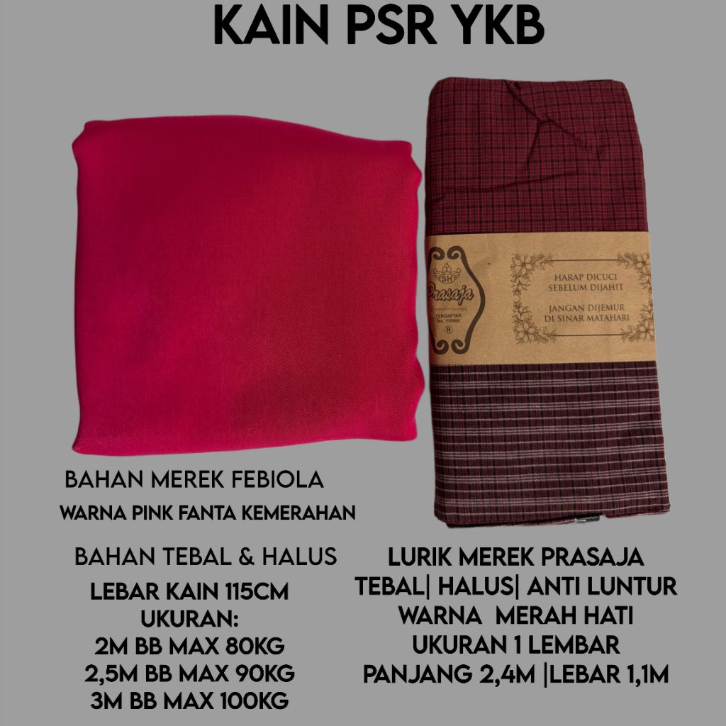 ADIVA- KAIN ATASAN PSR BHAYANGKARI/ BAHAN FEBIOLA
WARNA BABY PINK  SALEM| PSR YKB BAHAN FEBIOLA
WARN