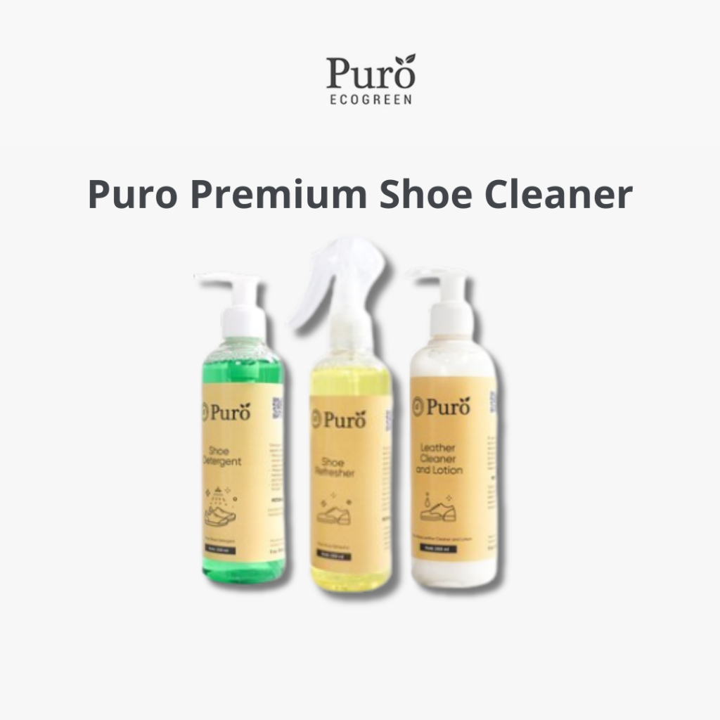 PURO PREMIUM Shoe Cleaner - Shoe Detergent, Shoe Refresher & Shoe Lotion