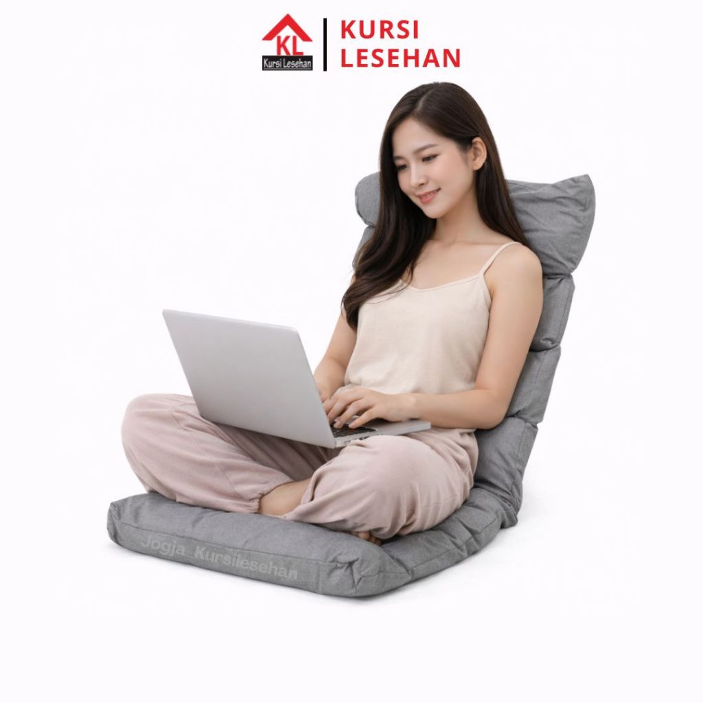 Kursi Lesehan Sandaran Murah Jogja Bangku Lipat Portable Kursi Lantai Minimalis