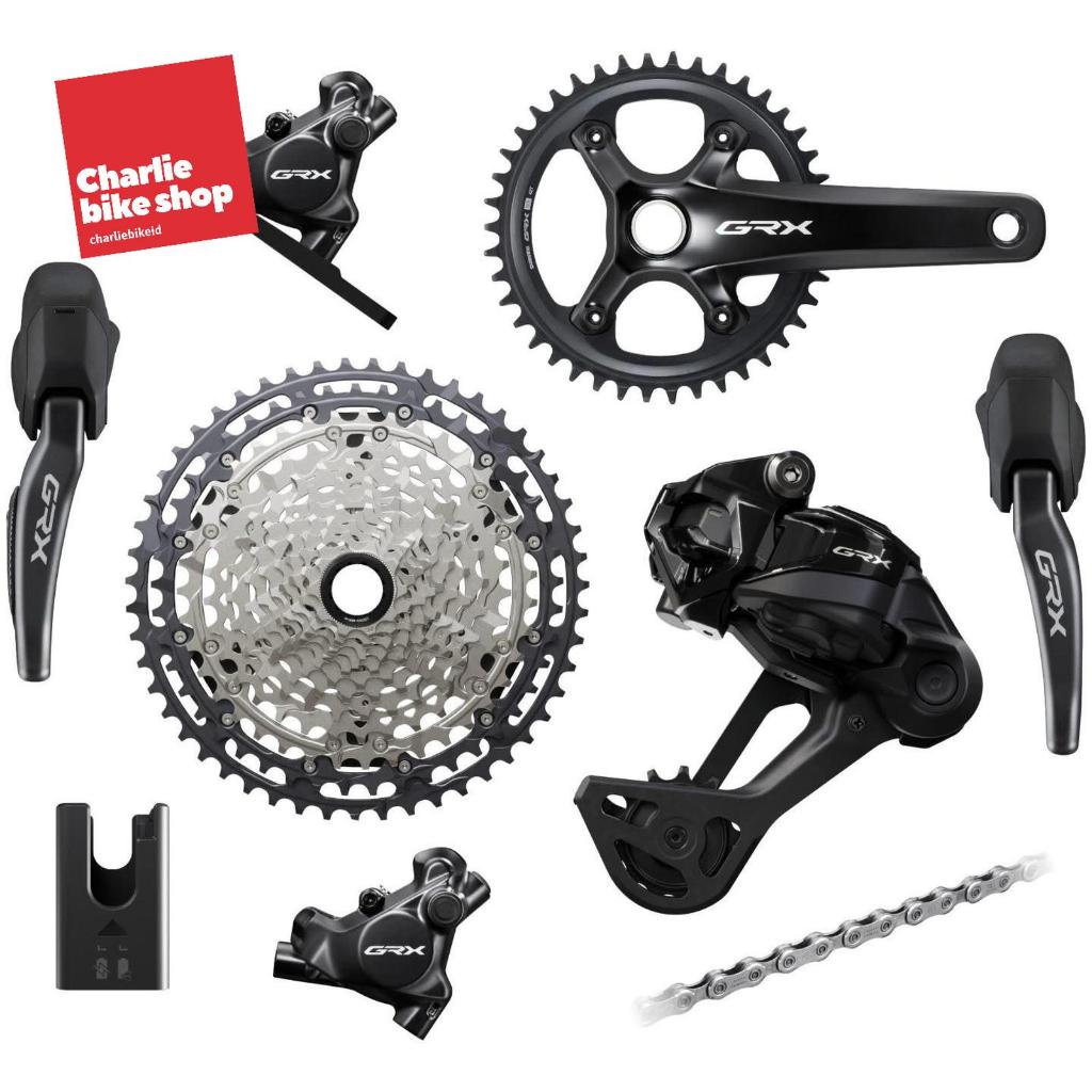 Groupset SHIMANO GRX RX717 Di2 1x12 Speed Groupset For Gravel MTB
